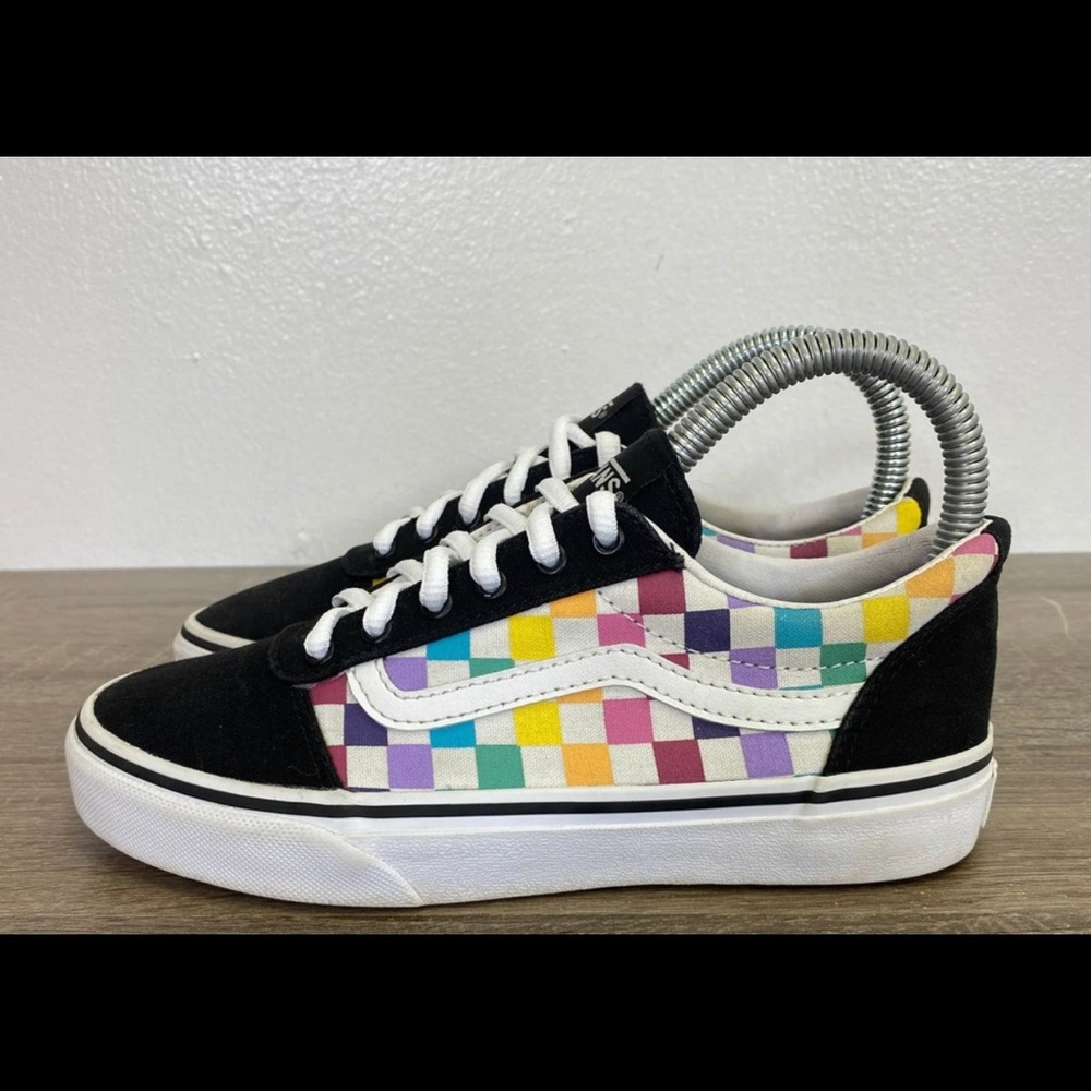 EUC Youth Old Skool Checkered Vans - Picture 2 of 7